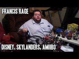 RAGE! Francis IS ADDICTED to Amiibo, Skylanders & Disney infinity