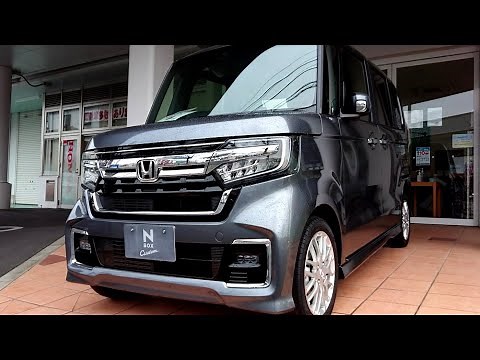 新型2021 HONDA N-BOX Custom L Turbo SENSNG 売れています👍【ホンダ エヌボックス カスタム Lターボ センシング】シャイニンググレーメタリック