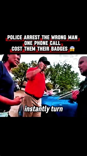 POLICE ARREST THE WRONG MAN ONE PHONE CALL COST THEM THEIR BADGES #cops #police #viral #us #new