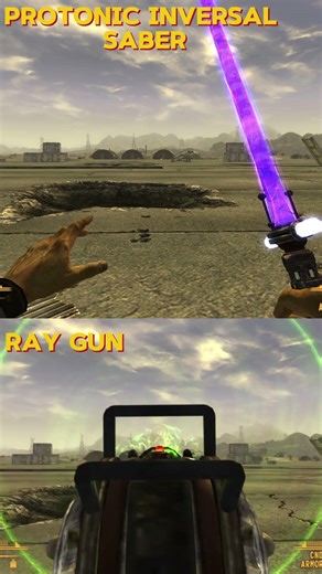 Hopper Weapon Pack : protonic inversal saber and ray gun