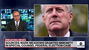 EXCLUSIVE: Former Trump Chief of Staff Mark Meadows was granted immunity in the Jan. 6 probe. Meadows said Trump was "dishonest" on election night, sources say. Jon Karl: "This is a major break with the former president by one of his most trusted and loyal lieutenants." https://trib.al/LbCu3ZO | ABC News Live