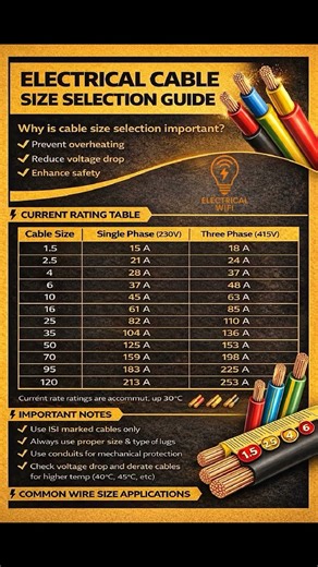cable size calculation