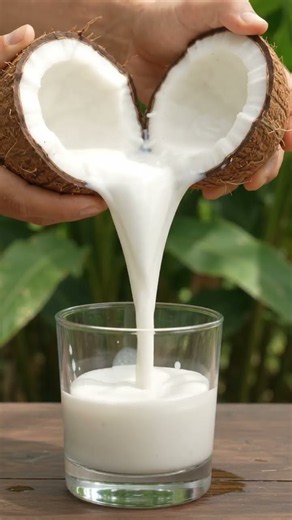 coconut milk حليب جوز الهند