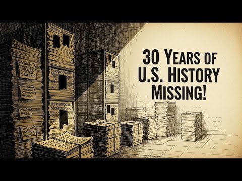 The Mystery of Blacked-Out Newspapers: 30 Years of U.S. History Missing | Midnight History for Sleep