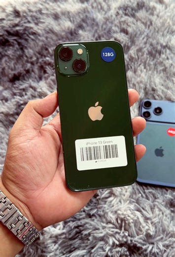 iPhone 13 128GB ពណ៌ Green ទាហាន | ស្ដុកចុងក្រោយ តម្លៃល្អ