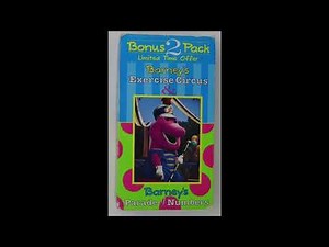 Barney’s Exercise Circus / Barney’s Parade of Numbers (for 2 Pack)