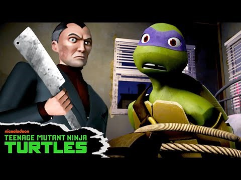 Ninja Turtles Save Donnie from the Fulci Twins?! | "Mutant Gangland" Full Scene | TMNT
