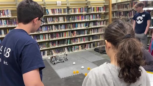 Come learn to drive a robot! Right now at the library! #wmllibrary | Westfield Memorial Library | Facebook