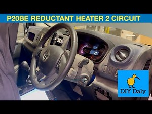 Vauxhall Vivaro / Renault Trafic P20BE Reductant heater 2 control circuit