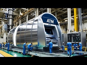 Comment les ATM ou GAB (guiche automatique de banque) sont produits en usine