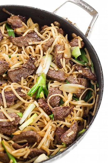Beef Stir Fry with Rice Noodles in 30 Minutes - The Lemon Bowl