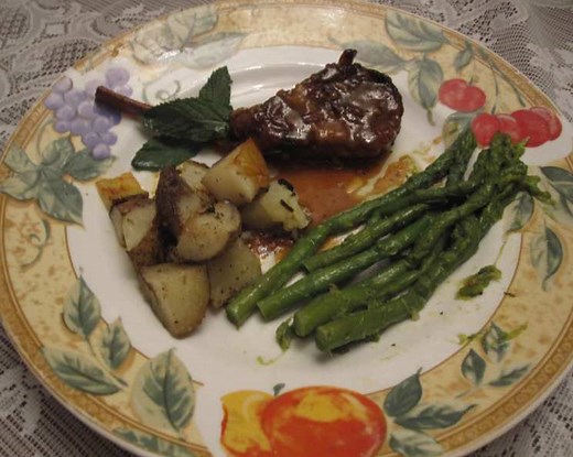 Minted Lamb Chops - Slow Cooker Recipe - Chef's Resource Recipes