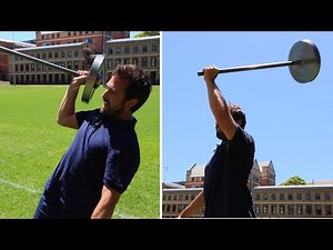 旋转的杠铃重量减轻，这是反重力吗？揭秘陀螺的进动效应