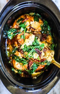 Remember when this Crock Pot Tuscan Chicken took over Crock-tober? https://easyfamilyrecipes.com/crock-pot-tuscan-chicken/ 🎉 Well… she’s back. Creamy, dreamy, slow cooker magic that practically makes itself. If you missed it the first time do NOT sleep on it again! 📩 Comment 𝐓𝐮𝐬𝐜𝐚𝐧 𝐂𝐡𝐢𝐜𝐤𝐞𝐧 and I will send you the link to the recipe *𝑴𝒂𝒌𝒆 𝒔𝒖𝒓𝒆 𝒕𝒐 𝒇𝒐𝒍𝒍𝒐𝒘 𝒎𝒚 𝒂𝒄𝒄𝒐𝒖𝒏𝒕 𝒔𝒐 𝒕𝒉𝒂𝒕 𝑰𝒏𝒔𝒕𝒂 𝒅𝒐𝒆𝒔𝒏’𝒕 𝒆𝒂𝒕 𝒖𝒑 𝒎𝒚 𝑫𝑴 𝒕𝒉𝒂𝒕 𝑰 𝒔𝒆𝒏𝒅 𝒚𝒐𝒖* 🙃 K