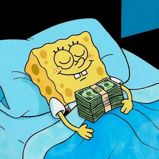 SpongeBob’s Secret Money Meditation 💸😂 | 2000s Cartoon Nostalgia