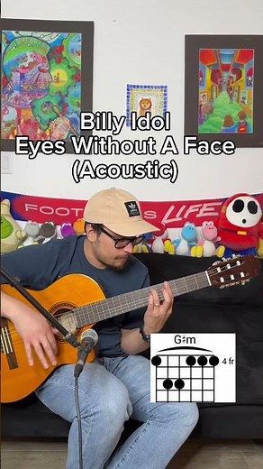 Billy idol - eyes without a face guitar tutorial
