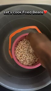 This is the best way to cook your beans. Watch and learn how to fry beans!!!!! 😍🔥❤️ #foryoupageシ | Her