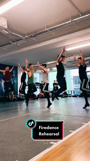 Firedance Rehearsal with Irish Male Troupe & Rocio Montoya