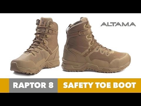 Bota Altama Raptor 8 Punta de Seguridad Tactical Boot
