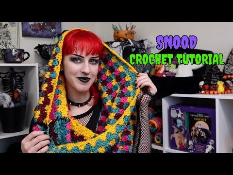 Crochet Tutorial | Rag Doll Inspired Snood