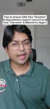 Avoid conversion of USA Dropbox Appointment into Visa Interview | Tips to Secure Dropbox Approval