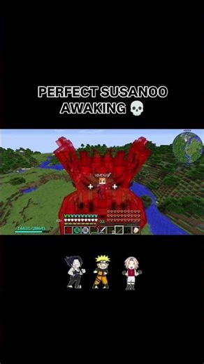 Perfect susanoo awaking 💀