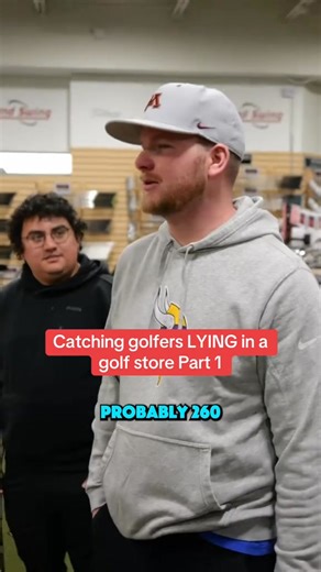 Is this golfer LYING about his distance with driver? If he’s telling the truth he gets any driver he wants from this @2nd Swing Golf store! We called him out and he said he could hit his driver 260 yards in the air. He has 10 minutes until his fitting with 2nd swing to get a new driver in the bag… wow. YOU can get a driver from 2nd swing like he did on their page! #golf #golfswing #golftips | Divotdudes.golf