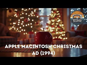 Apple Macintosh Christmas Ad 1994 – Vintage Holiday Commercial Restoration