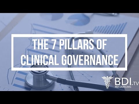 The seven pillars of clinical governance | BDI Resourcing