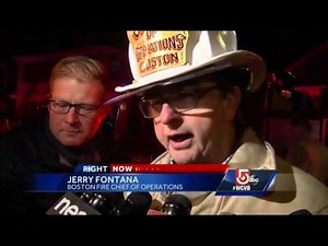 Firefighters' mayday call captured on dramatic video