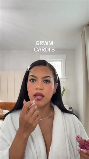 Cardi B's Glam Makeup Routine with Top Brands