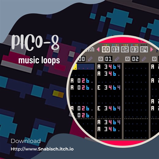 New free audio sequence for PICO-8