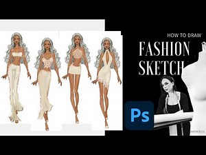 Ultimate Guide to Designing Fashion Illustrations in Photoshop | Step-by-Step Tutorial