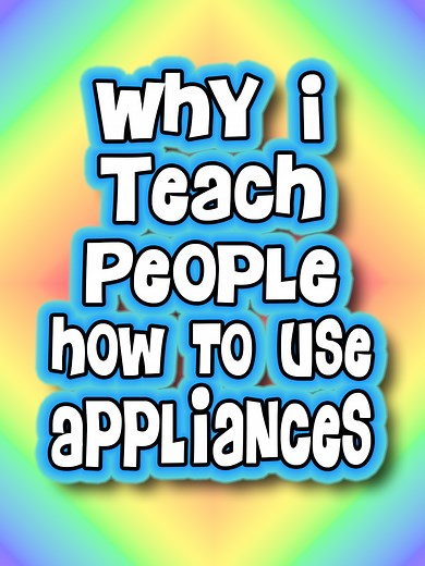 Ex-Appliance Tech Teaches Appliance Care & Use