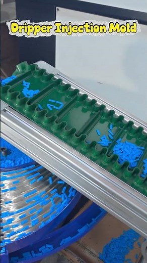 Dripper Injection Molding Production Process #dripirrigation