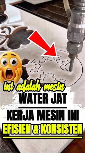 How this water jet machine works is accurate, fast and efficient #gowespedalink #shortvideo #diy ...