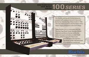 Buchla USA Reintroduces Classic 100 Series Modular Synthesizer