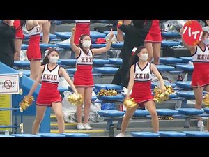 【慶應義塾大学チアリーダー】春６週２戦目・7回表攻撃のエール及び応援【2021 5 16】