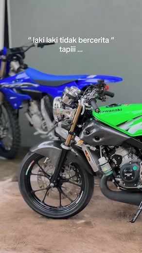 tapi opoo bolo di isi dewee wkwkw #yz125x#ninjass#kawasakininja