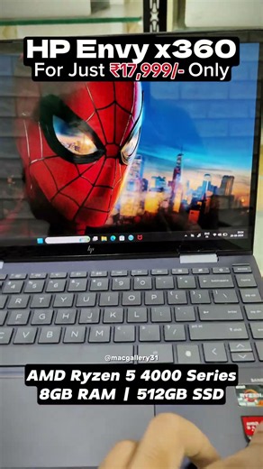 Second hand Hp Envy Laptop 8GB RAM 512GB SSD | Hp laptop x360 convertible 2-in-1 Laptop