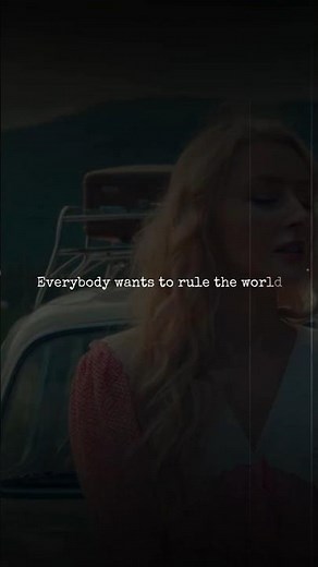 Tears For Fears - Everybody Wants To Rule The World [Lyric Video]