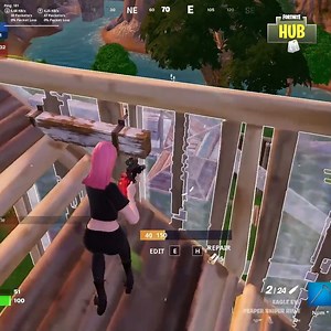 She decided to be a straight up menace 😭 | Fortnite Hub