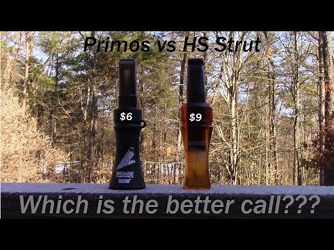 Primos vs HS Strut Crow Calls