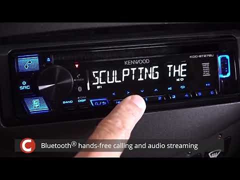 Kenwood KDC-BT278U Display and Controls Demo | Crutchfield Video