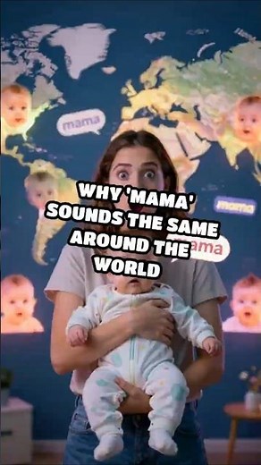 Why We ALL Say "MAMA"! 🌍🗣️ The Universal Word Explained! #shorts