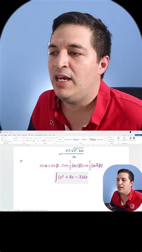 ¿Sabías que puedes cambiar el tipo de letra en tus ecuaciones de Word? En este video te muestro paso a paso cómo modificar la fuente, el estilo y el formato para que tus fórmulas se vean exactamente como tú quieres. #WordTips #EcuacionesEnWord
