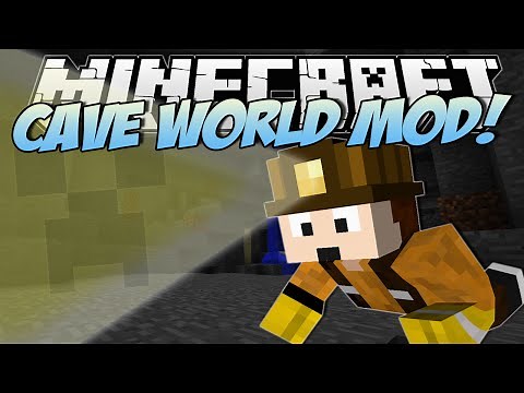 Minecraft | CAVE WORLD MOD! (World's Most EPIC Caves!) | Mod Showcase