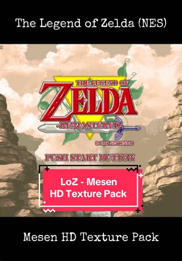 Mesen HD Texture Pack for The Legend of Zelda