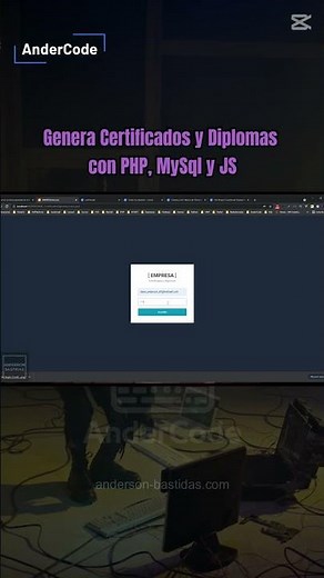 Día 11: Generación de Certificados y Diplomas con PHP, MySql y JS #php #programming
