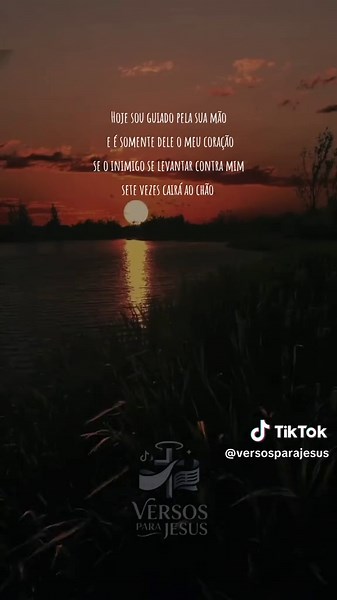 Hoje sou guiado pela sua mão e é somente dele o meu coração se o inimigo se levantar contra mim sete vezes cairá ao chão. Saudade de cantarem esses louvores na igreja. . . . . #statuscristao #louvores #jesus #deus #fypシ゚